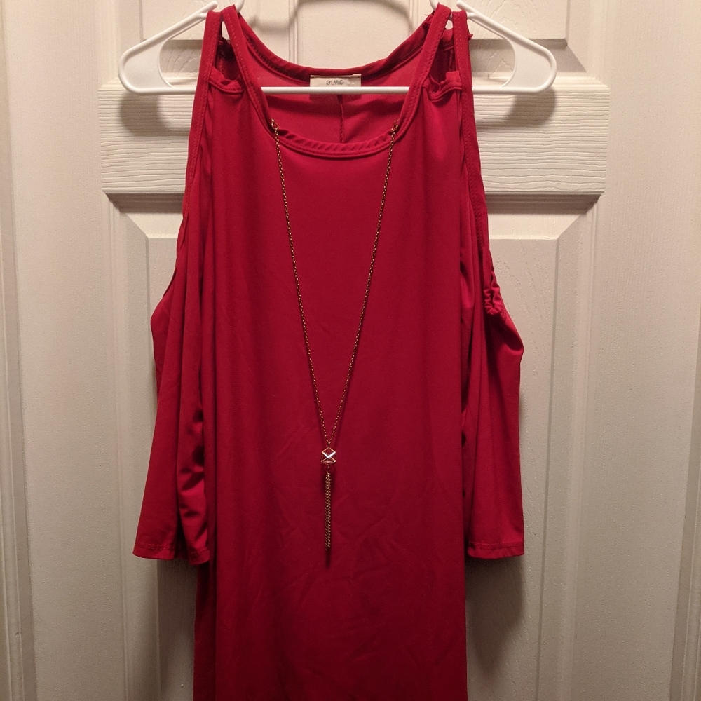 NWOT Cold Shoulder Blouse